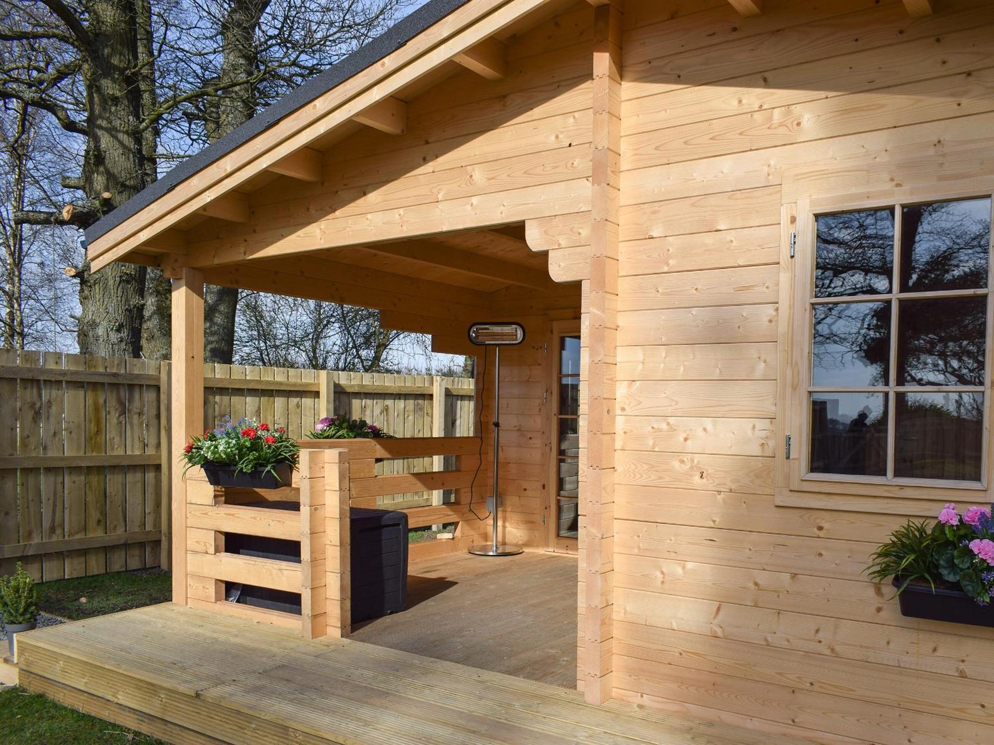 Pinewood Cabin Saline Luaran gambar